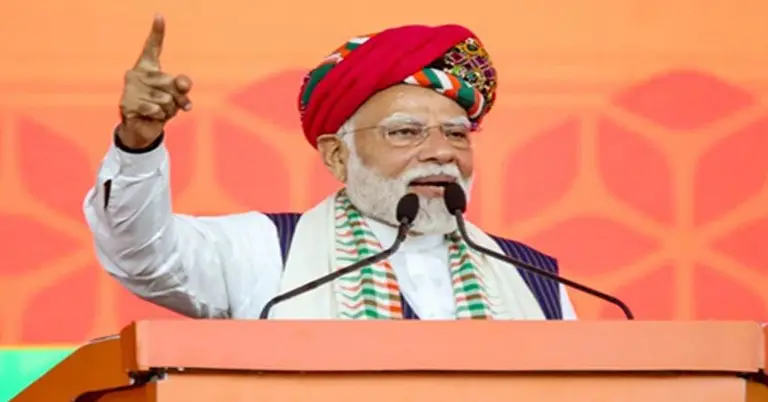 ভারতের প্রধানমন্ত্রী নরেন্দ্র মোদি পাকিস্তান